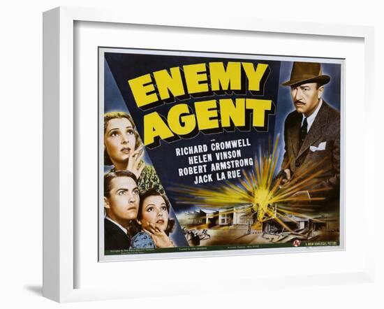 Enemy Agent, 1940-null-Framed Photo