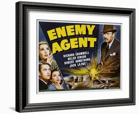 Enemy Agent, 1940-null-Framed Photo