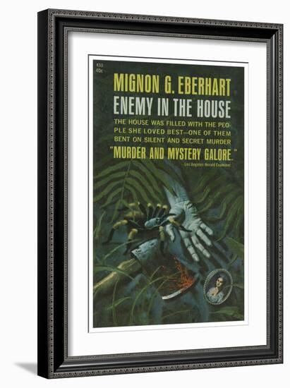 Enemy In The House-null-Framed Art Print