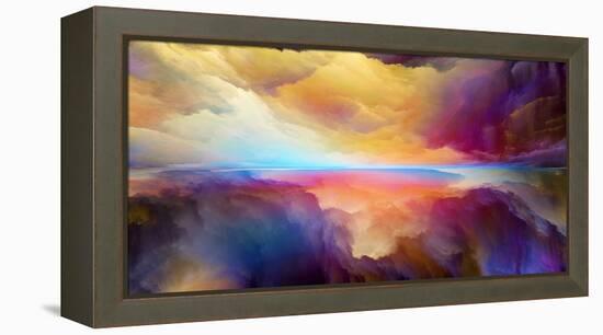 Energy of Abstract Landscape-agsandrew-Framed Premier Image Canvas