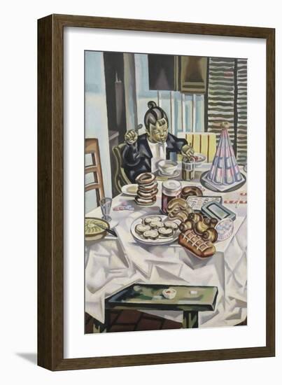 Enfant aux pâtisseries-Maria Blanchard-Framed Giclee Print