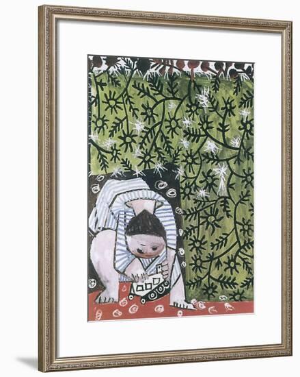 Enfant Jouant, 1953-Pablo Picasso-Framed Art Print