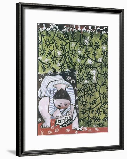 Enfant Jouant, 1953-Pablo Picasso-Framed Art Print