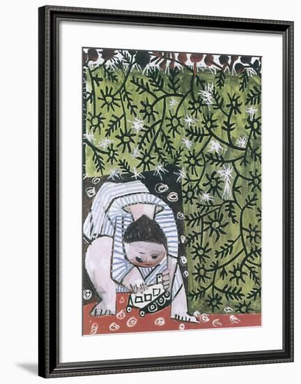 Enfant Jouant, 1953-Pablo Picasso-Framed Art Print