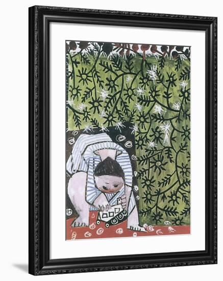 Enfant Jouant, 1953-Pablo Picasso-Framed Art Print