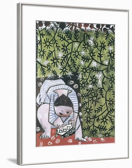 Enfant Jouant, 1953-Pablo Picasso-Framed Art Print