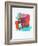 Enfolded, 2020 (Monoprint on Paper)-Angie Kenber-Framed Giclee Print