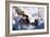 Engagement Between Confederates and Unionists, American Civil War, C1890-null-Framed Giclee Print