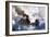 Engagement Between Confederates and Unionists, American Civil War, C1890-null-Framed Giclee Print