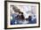 Engagement Between Confederates and Unionists, American Civil War, C1890-null-Framed Giclee Print