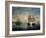 Engagement Between the "Bonhomme Richard" and the "Serapis" Off Flamborough Head, 1779-Richard Willis-Framed Giclee Print