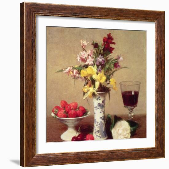 Engagement Bouquet-Henri Fantin-Latour-Framed Giclee Print