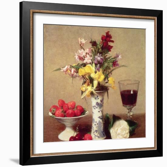 Engagement Bouquet-Henri Fantin-Latour-Framed Giclee Print