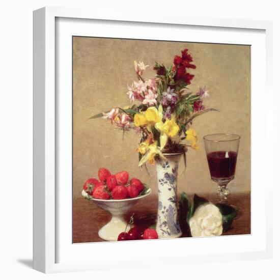 Engagement Bouquet-Henri Fantin-Latour-Framed Giclee Print