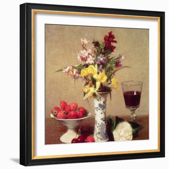 Engagement Bouquet-Henri Fantin-Latour-Framed Giclee Print