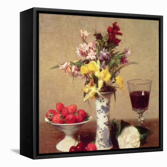 Engagement Bouquet-Henri Fantin-Latour-Framed Premier Image Canvas