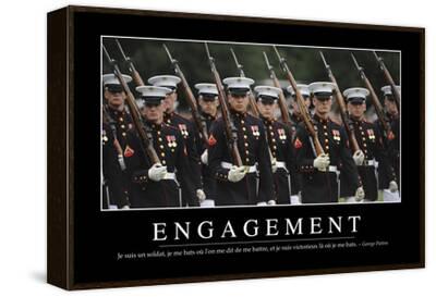 Engagement Citation Et Affiche D Inspiration Et Motivation Photographic Print Art Com