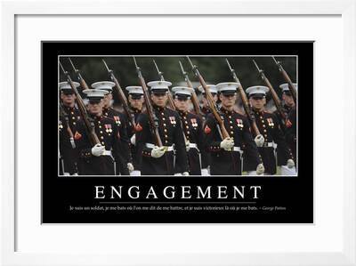 Engagement Citation Et Affiche D Inspiration Et Motivation Photographic Print Art Com