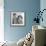 Engagement Portrait of John Kennedy and Jacqueline Bouvier-null-Framed Photo displayed on a wall