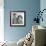 Engagement Portrait of John Kennedy and Jacqueline Bouvier-null-Framed Photo displayed on a wall