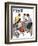 "Engagement Ring" Saturday Evening Post Cover, February 22, 1958-Kurt Ard-Framed Giclee Print