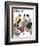 "Engagement Ring" Saturday Evening Post Cover, February 22, 1958-Kurt Ard-Framed Giclee Print