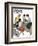 "Engagement Ring" Saturday Evening Post Cover, February 22, 1958-Kurt Ard-Framed Giclee Print