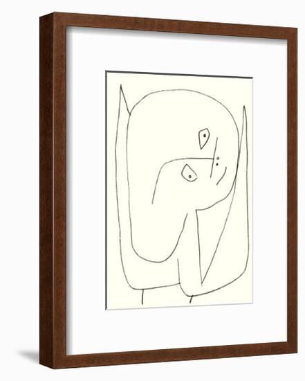 Engel Voller Hoffnung, c.1939-Paul Klee-Framed Serigraph