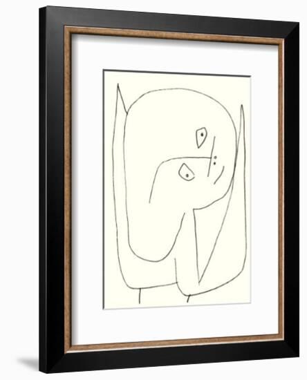 Engel Voller Hoffnung, c.1939-Paul Klee-Framed Serigraph