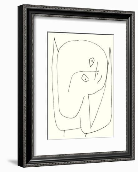 Engel Voller Hoffnung, c.1939-Paul Klee-Framed Serigraph