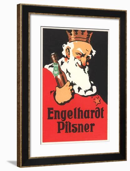 Engelhardt Pilsner Ad-null-Framed Art Print