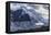 Engilchek Glacier and Khan Tengri Mountain, Central Tian Shan Mountain range, Border of Kyrgyzstan-G&M Therin-Weise-Framed Premier Image Canvas
