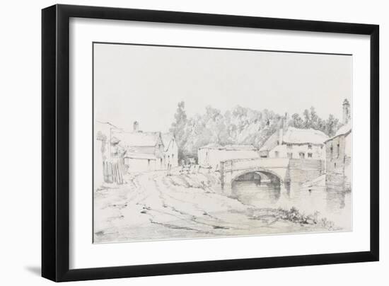 Engine Bridge, Exeter, C.1831-Henry Courtney Selous-Framed Giclee Print