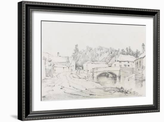 Engine Bridge, Exeter, C.1831-Henry Courtney Selous-Framed Giclee Print