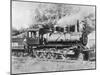 Engineer Casey Jones on Engine No. 638-J.E. France-Mounted Photographic Print