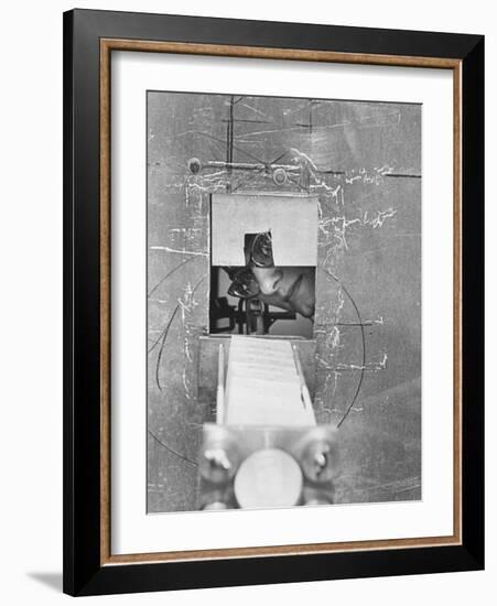 Engineer Maryly Van Leer Peck Getting an Experiment Ready-Allan Grant-Framed Photographic Print