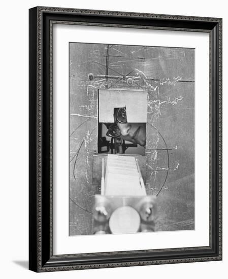 Engineer Maryly Van Leer Peck Getting an Experiment Ready-Allan Grant-Framed Photographic Print