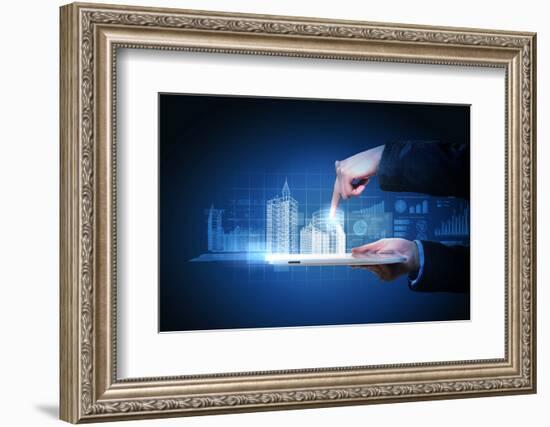 Engineering Automation Building Design-Sergey Nivens-Framed Photographic Print