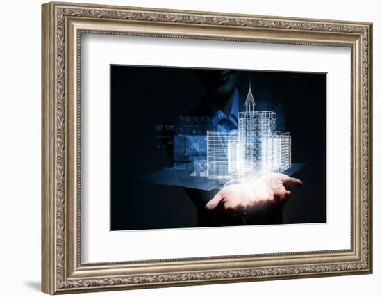 Engineering Automation Building Design-Sergey Nivens-Framed Photographic Print