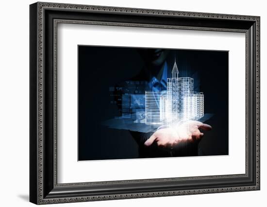 Engineering Automation Building Design-Sergey Nivens-Framed Photographic Print