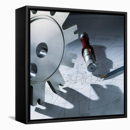 Engineering Equipment-Tek Image-Framed Premier Image Canvas