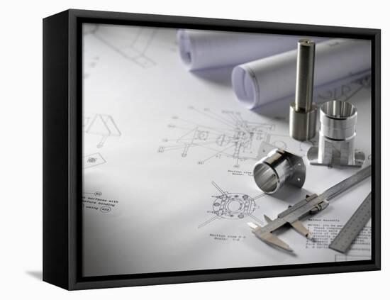 Engineering Equipment-Tek Image-Framed Premier Image Canvas