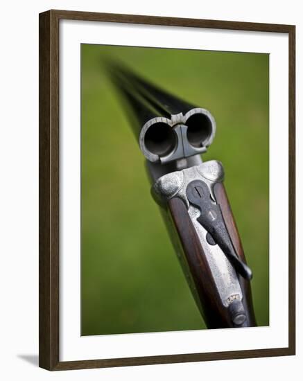 England, a Side-By-Side 12 Bore Shotgun Made by Premier English Gunsmiths James Purdey and Sons-John Warburton-lee-Framed Photographic Print