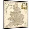 England and Wales-Robert Morden-Mounted Art Print