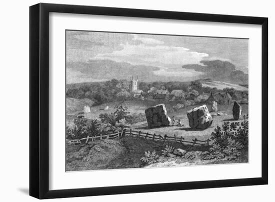 England, Avebury-Samuel Prout-Framed Art Print