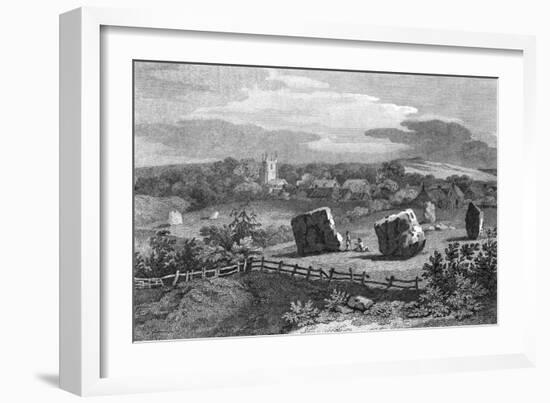 England, Avebury-Samuel Prout-Framed Art Print
