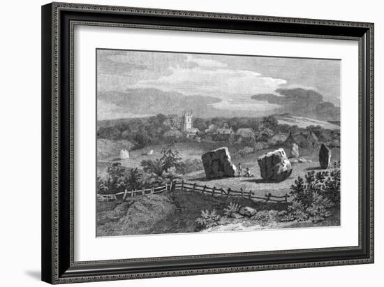 England, Avebury-Samuel Prout-Framed Art Print