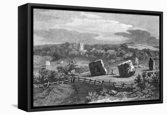 England, Avebury-Samuel Prout-Framed Stretched Canvas