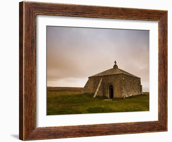 England, Dorset, St Aldhelm's Chapelhe Parish of Worth Matravers-Katie Garrod-Framed Photographic Print