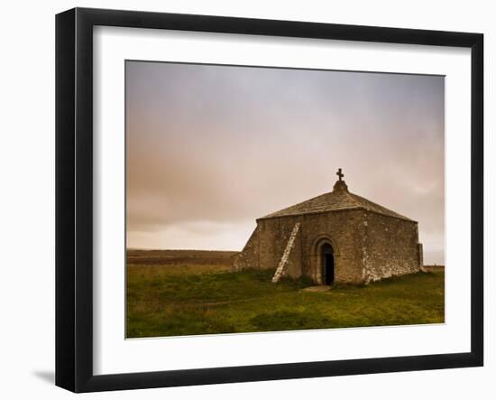 England, Dorset, St Aldhelm's Chapelhe Parish of Worth Matravers-Katie Garrod-Framed Photographic Print